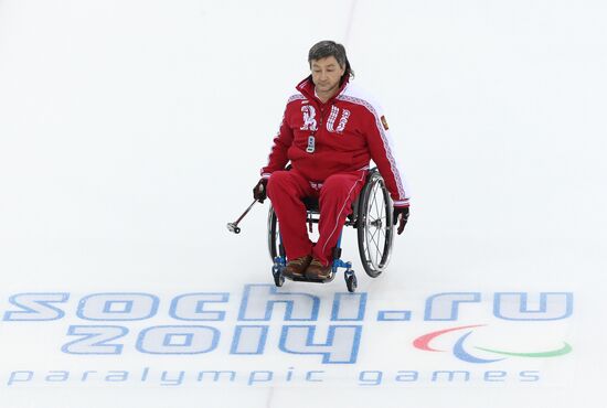 2014 Winter Paralympics. Wheelchair сurling. Day Three