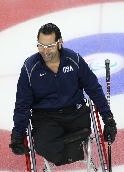 2014 Winter Paralympics. Wheelchair сurling. Day Three