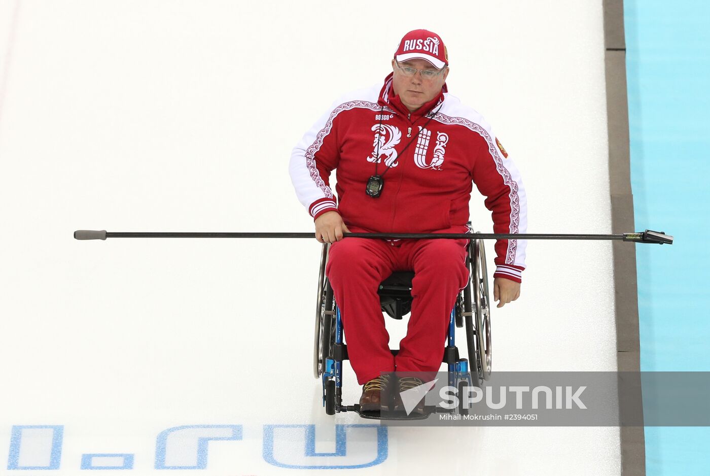 2014 Winter Paralympics. Wheelchair сurling. Day Three