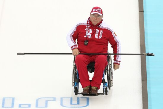 2014 Winter Paralympics. Wheelchair сurling. Day Three