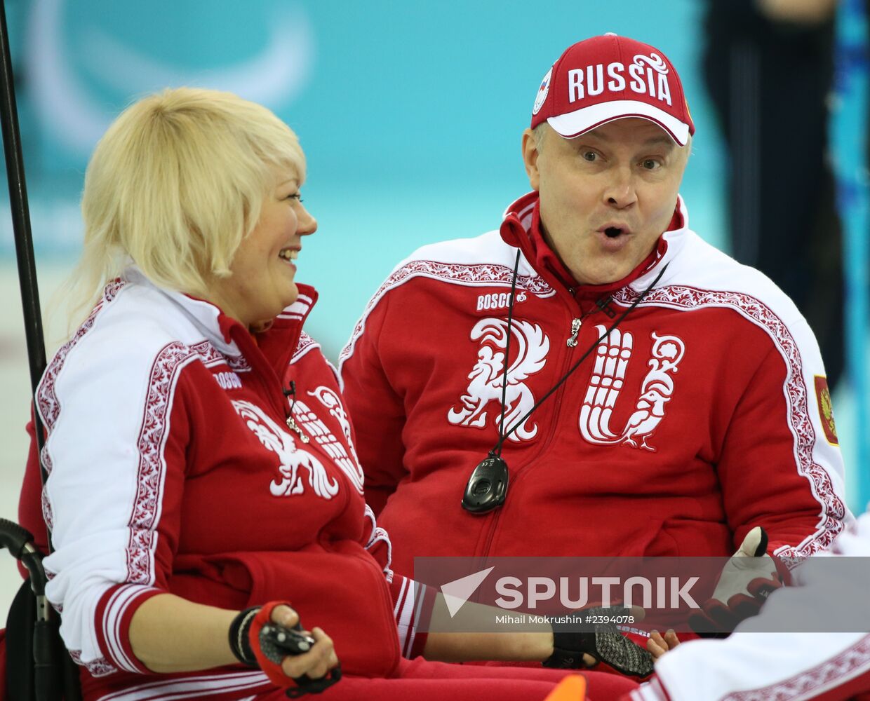 2014 Winter Paralympics. Wheelchair сurling. Day Three