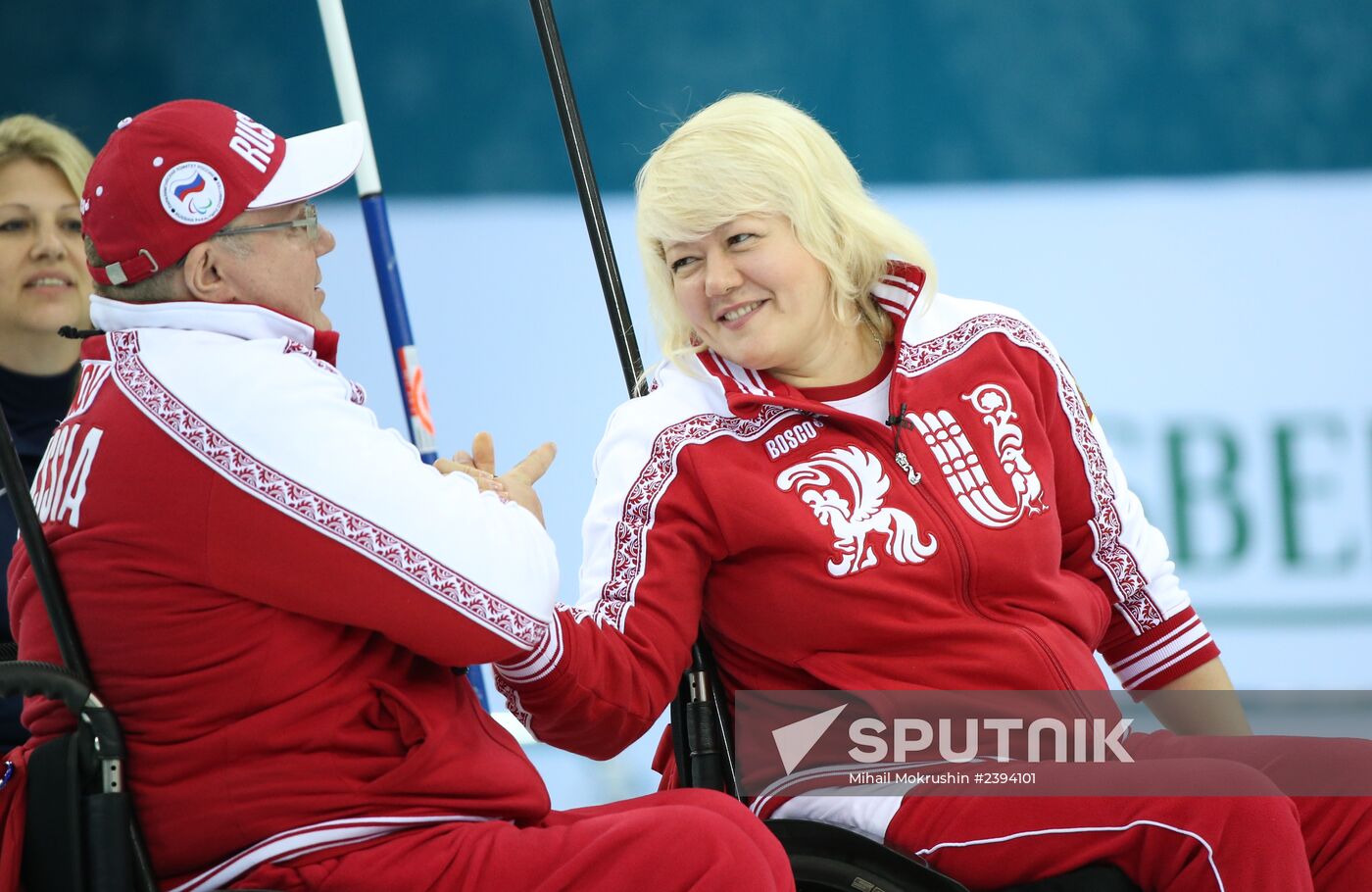 2014 Winter Paralympics. Wheelchair сurling. Day Three