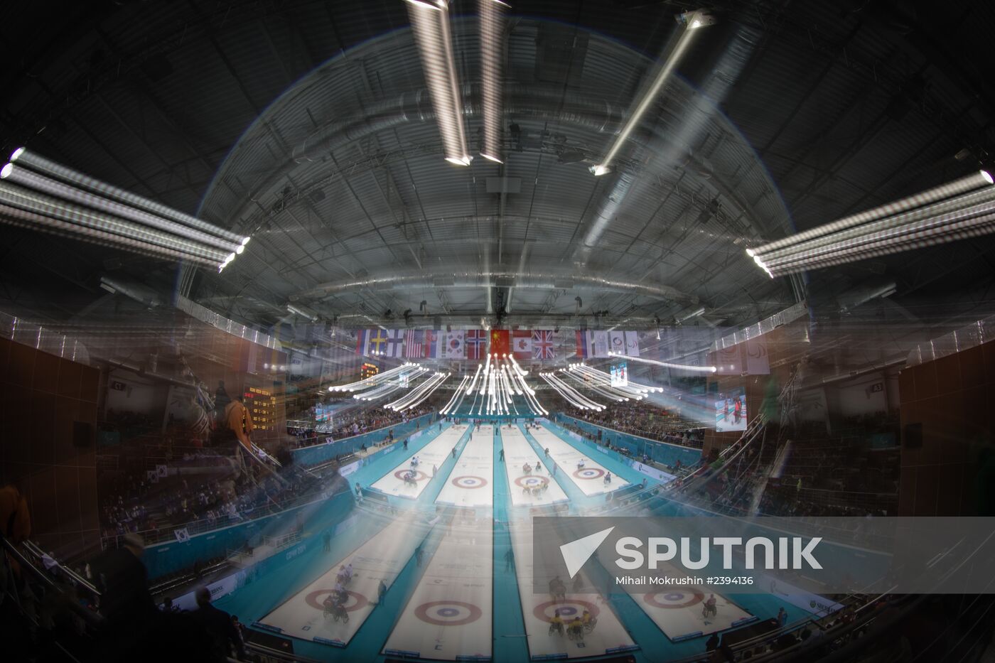 2014 Winter Paralympics. Wheelchair сurling. Day Three