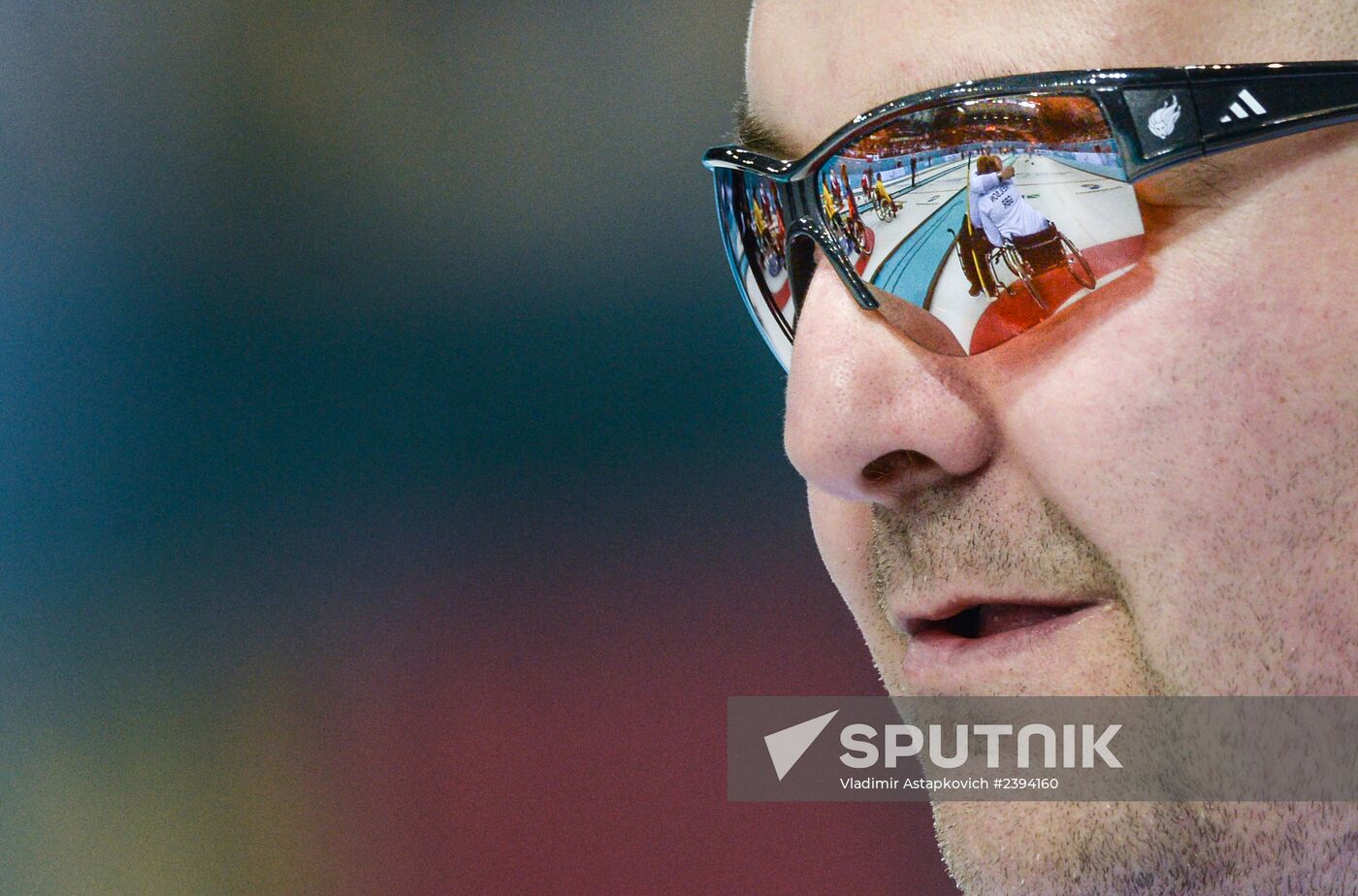 2014 Winter Paralympics. Wheelchair сurling. Day Three