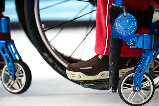 2014 Winter Paralympics. Wheelchair сurling. Day Three