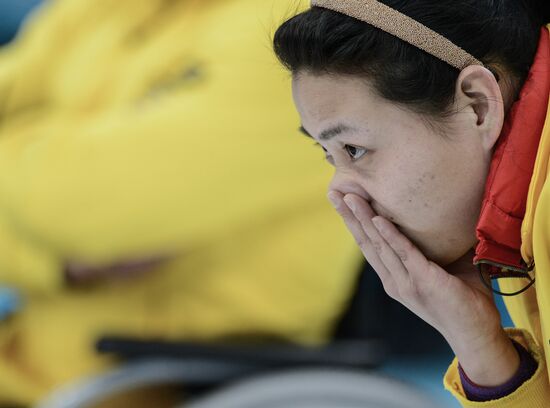 2014 Winter Paralympics. Wheelchair сurling. Day Three