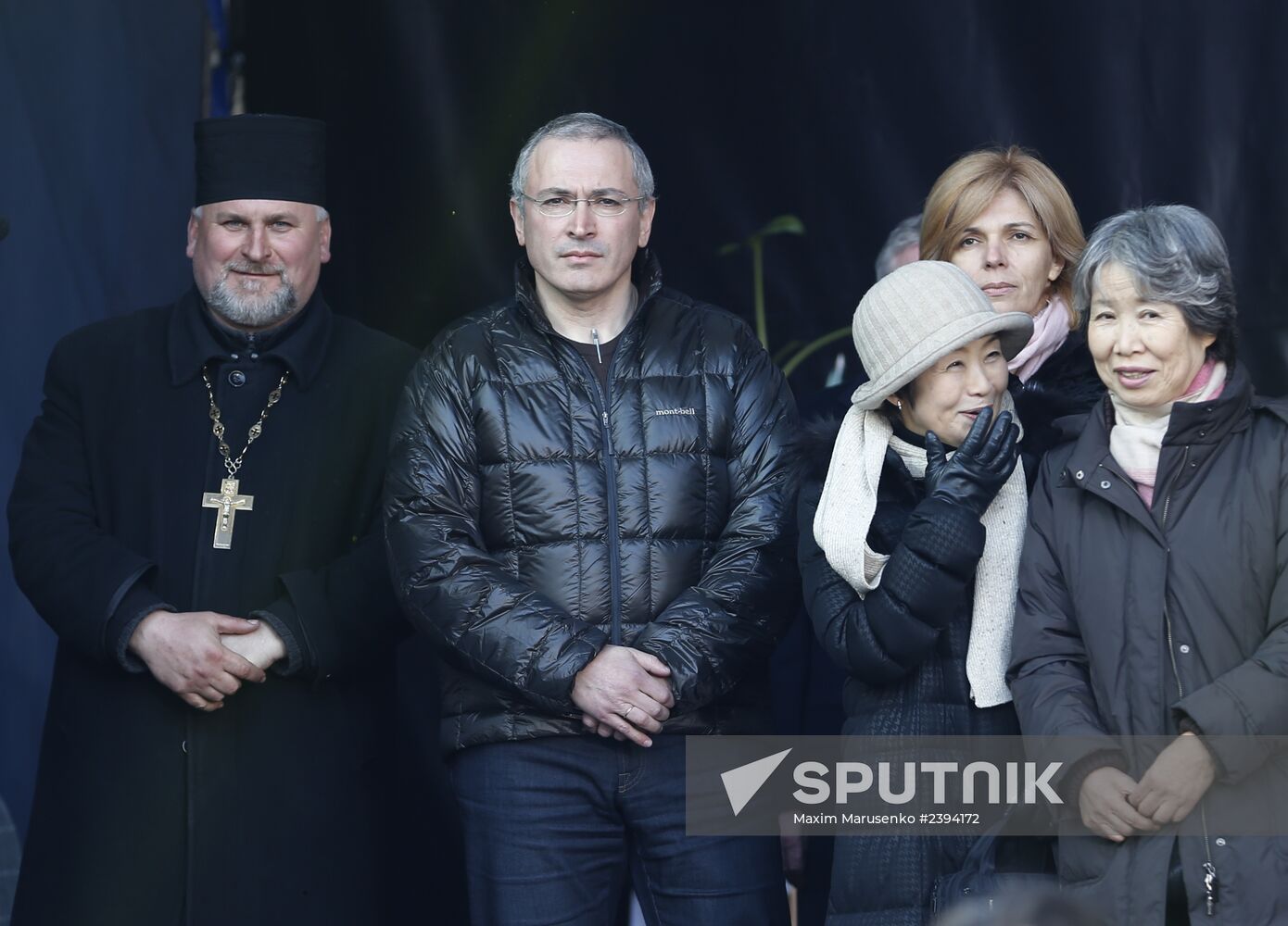 Mikhail Khodorkovsky visits Kiev