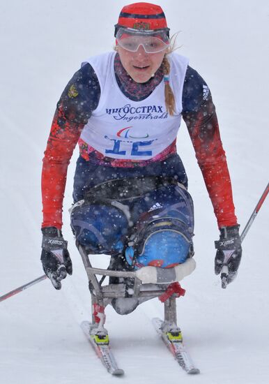 2014 Paralympics. Cross-country skiing. Women. Sprint race