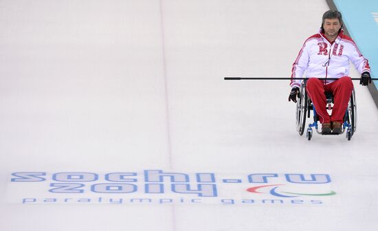 2014 Winter Paralympics. Wheelchair curling. Day Five