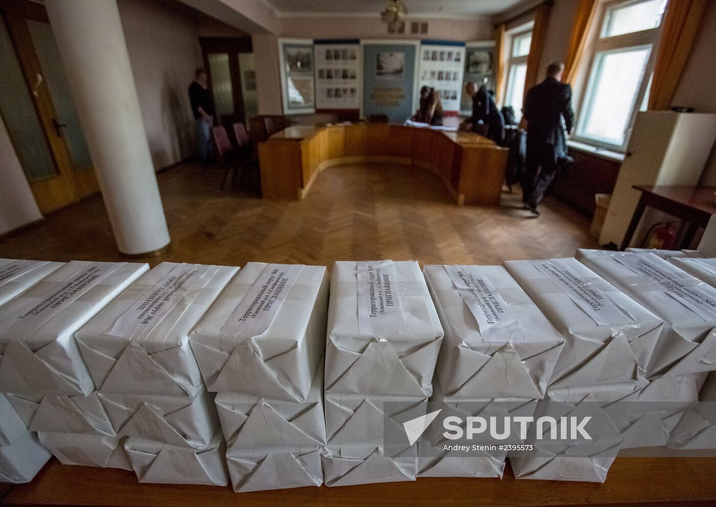 Preparations in Simferopol for referendum on status of Crimea