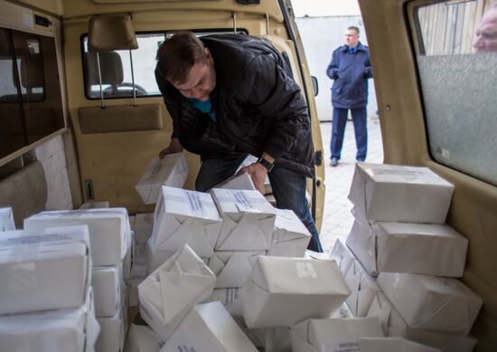 Preparations in Simferopol for referendum on status of Crimea