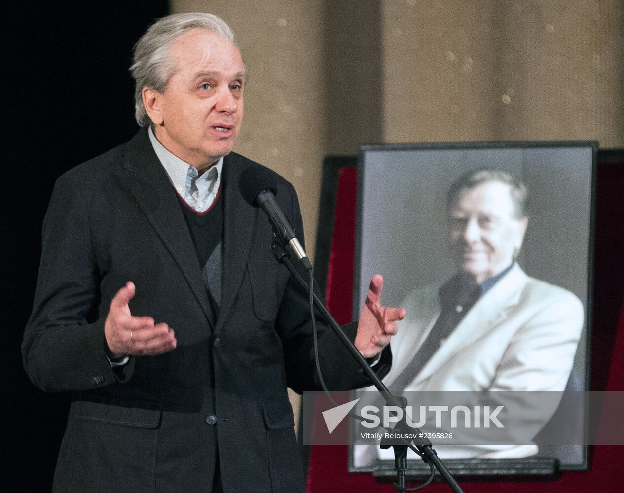 Funeral of celebrated actor Anatoly Kuznetsov