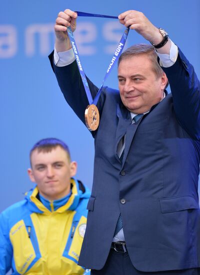 2014 Paralympics. Medal ceremony. Day Six