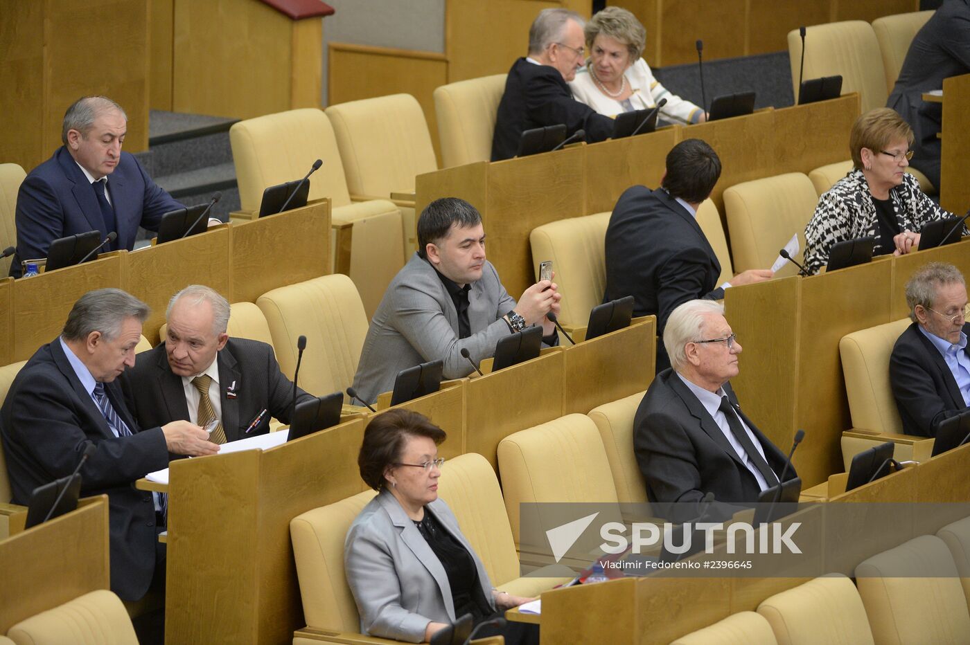 State Duma plenary meeting