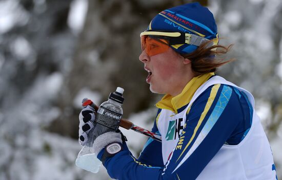 2014 Winter Paralympics. Biathlon. Women. Long distance