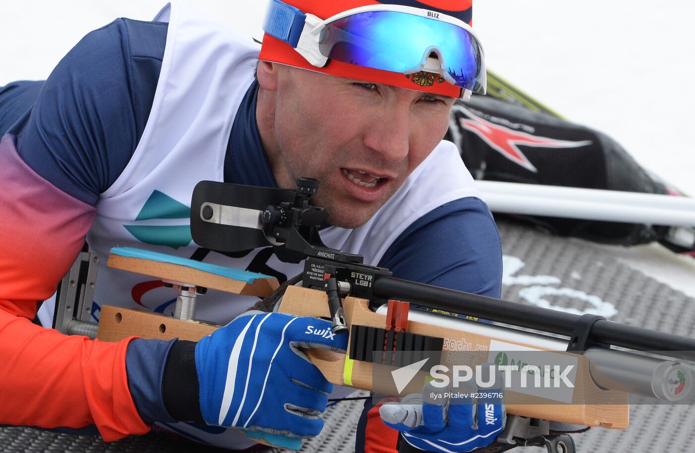 2014 Winter Paralympics. Biathlon. Men. Long distance