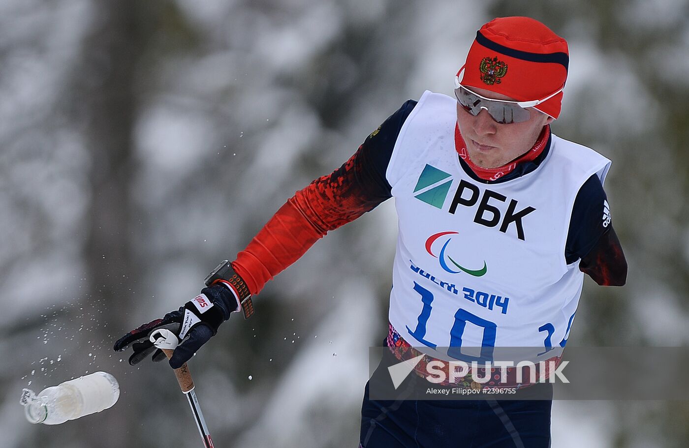 2014 Winter Paralympics. Biathlon. Men. Long distance race