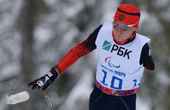 2014 Winter Paralympics. Biathlon. Men. Long distance race