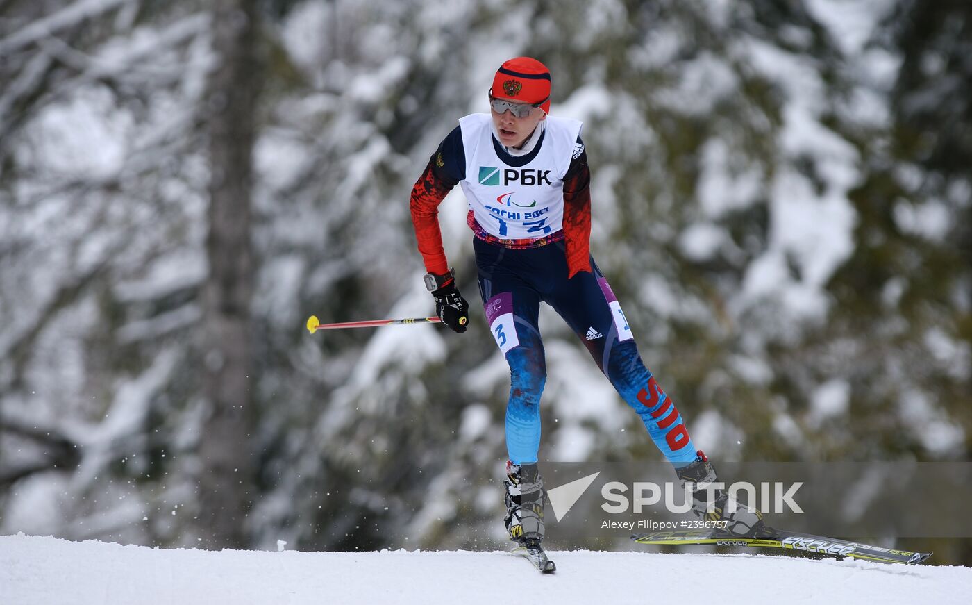 2014 Winter Paralympics. Biathlon. Men. Long distance