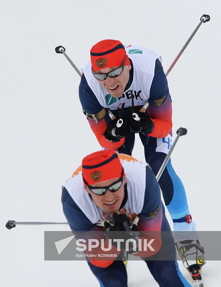 2014 Winter Paralympics. Biathlon. Men. Long distance race