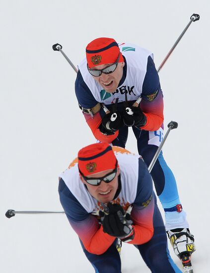 2014 Winter Paralympics. Biathlon. Men. Long distance race