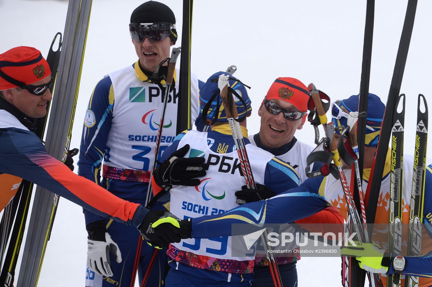 2014 Winter Paralympics. Biathlon. Men. Long distance race