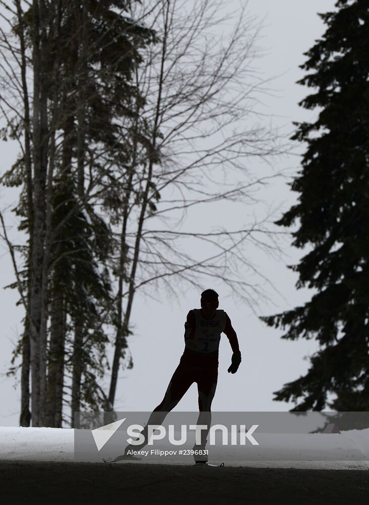 2014 Winter Paralympics. Biathlon. Men. Long distance