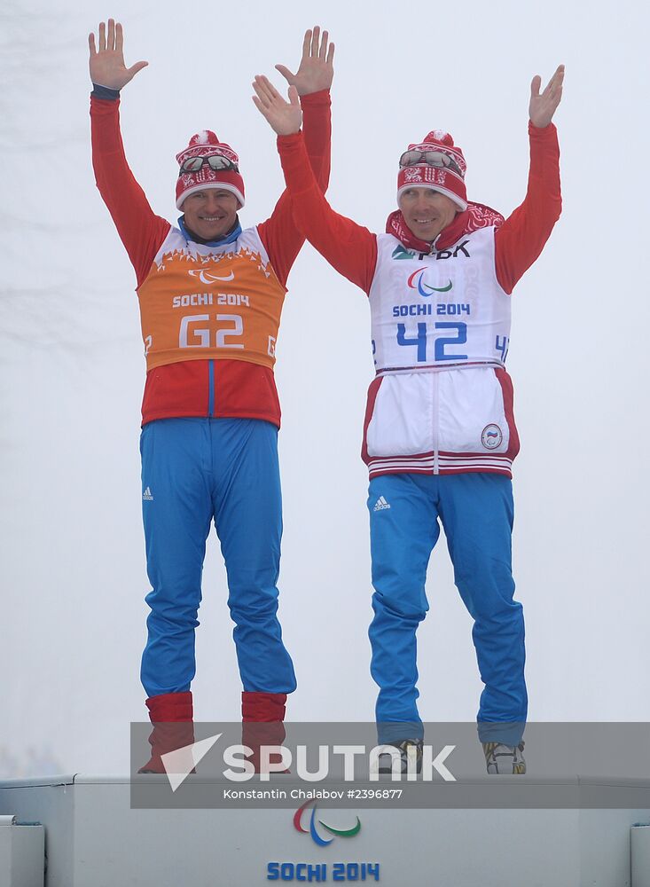 2014 Winter Paralympics. Biathlon. Men. Long distance