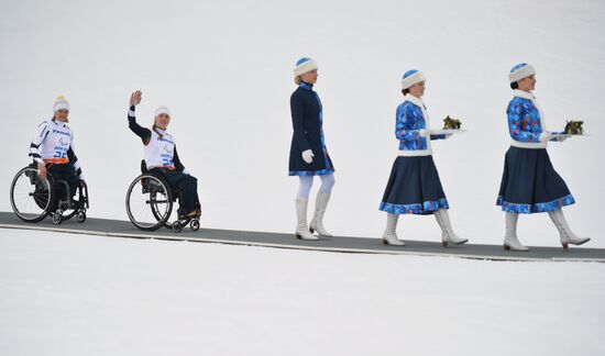 2014 Winter Paralympics. Alpine skiing. Women. Super combined