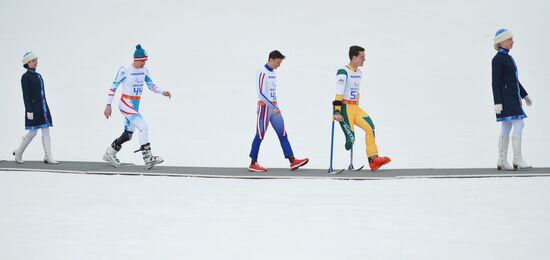 2014 Winter Paralympics. Alpine skiing. Men. Super combined