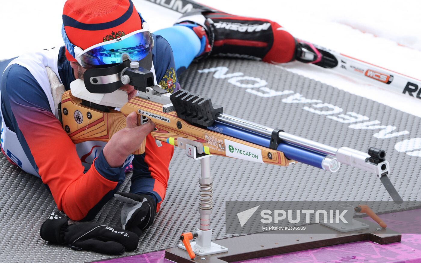 2014 Paralympics. Biathlon. Men. Long distance