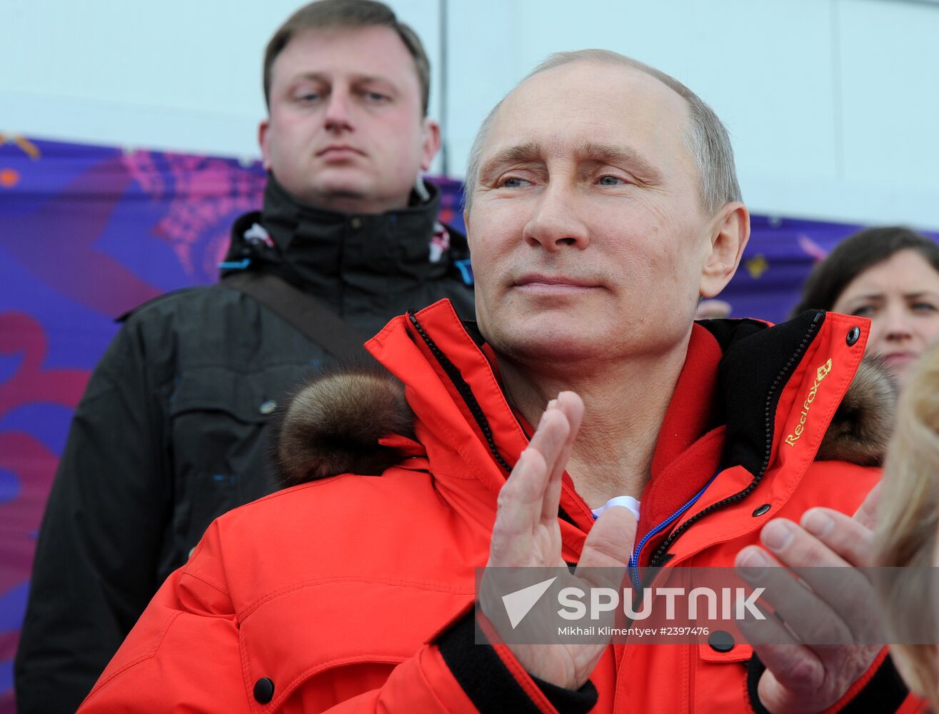 Vladimir Putin visits Laura Cross-country Ski & Biathlon Center