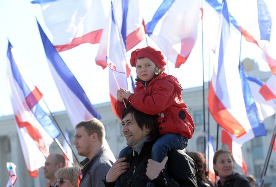 Crimea on the eve of referendum