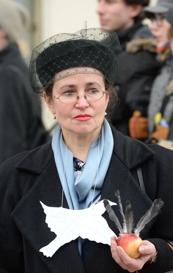 Anti-war rally in Moscow