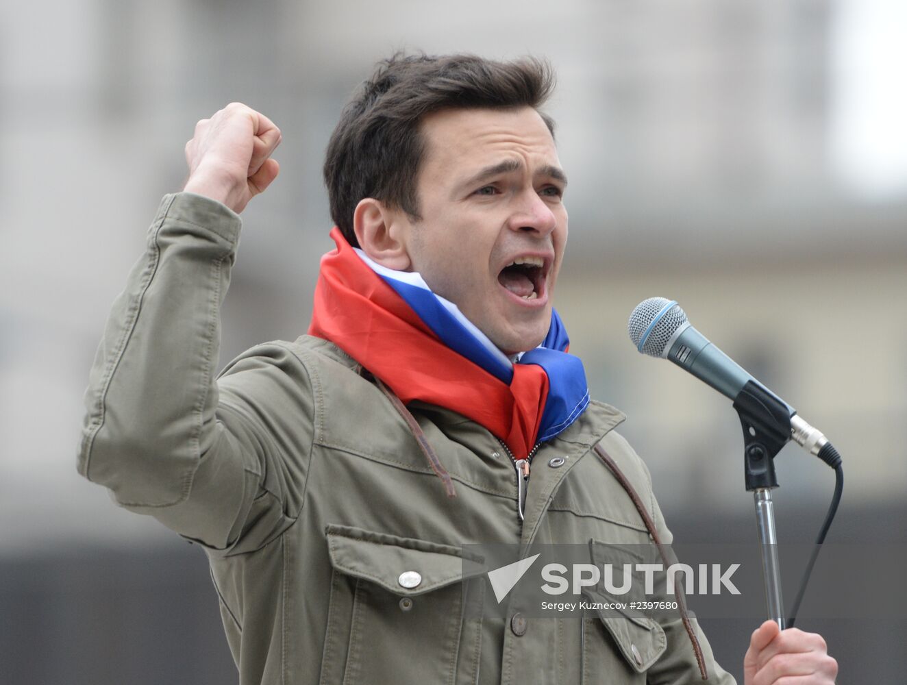 Anti-war rally in Moscow