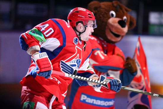 Kontinental Hockey League. Lokomotiv Yaroslavl vs. Dynamo Moscow