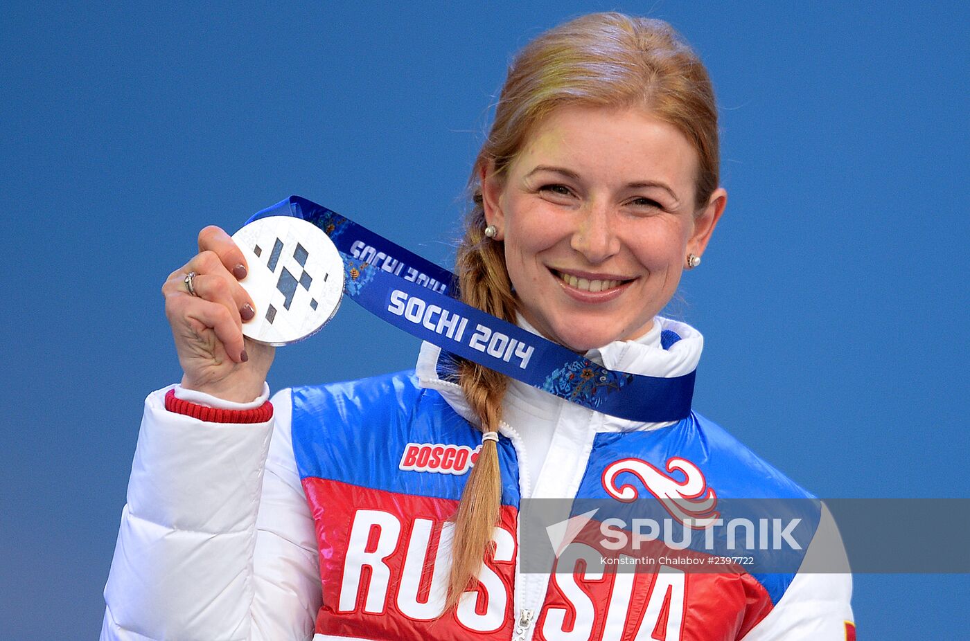 2014 Winter Paralympics. Medal ceremony. Day Eight