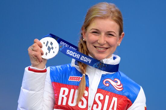 2014 Winter Paralympics. Medal ceremony. Day Eight