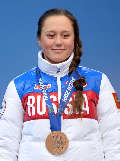2014 Winter Paralympics. Medal ceremony. Day Eight