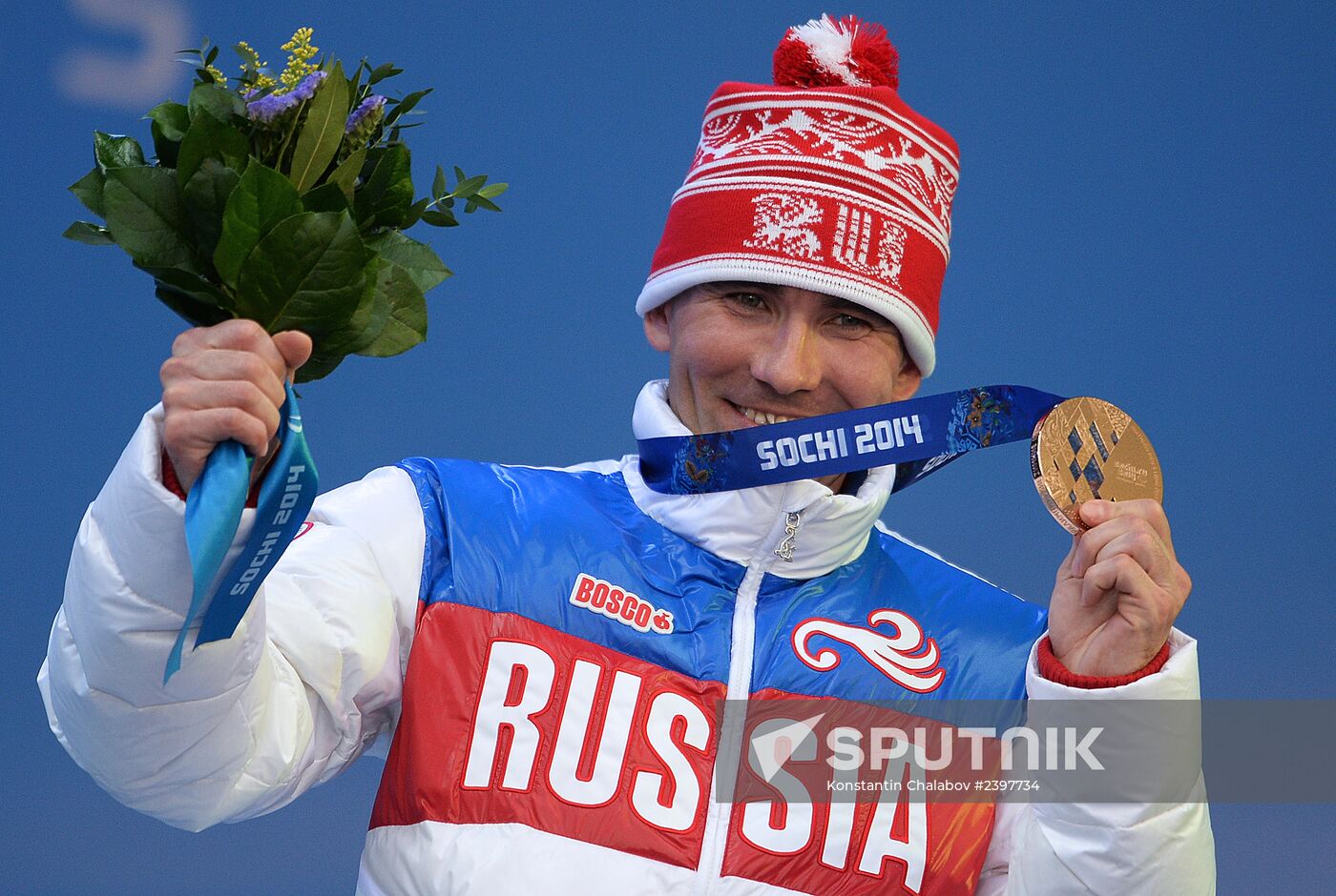 2014 Winter Paralympics. Medal ceremony. Day Eight