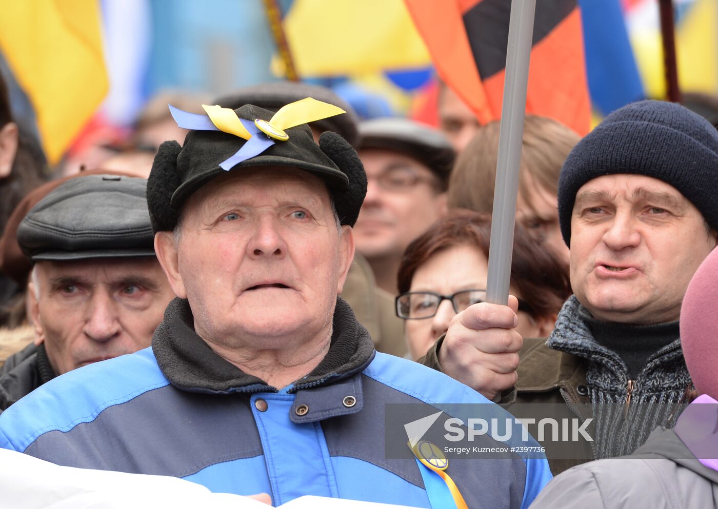 Anti-war rally in Moscow