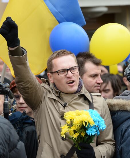 Anti-war rally in Moscow