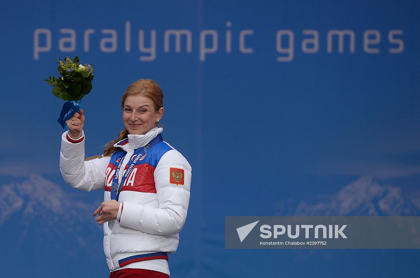 2014 Winter Paralympics. Medal ceremony. Day Eight