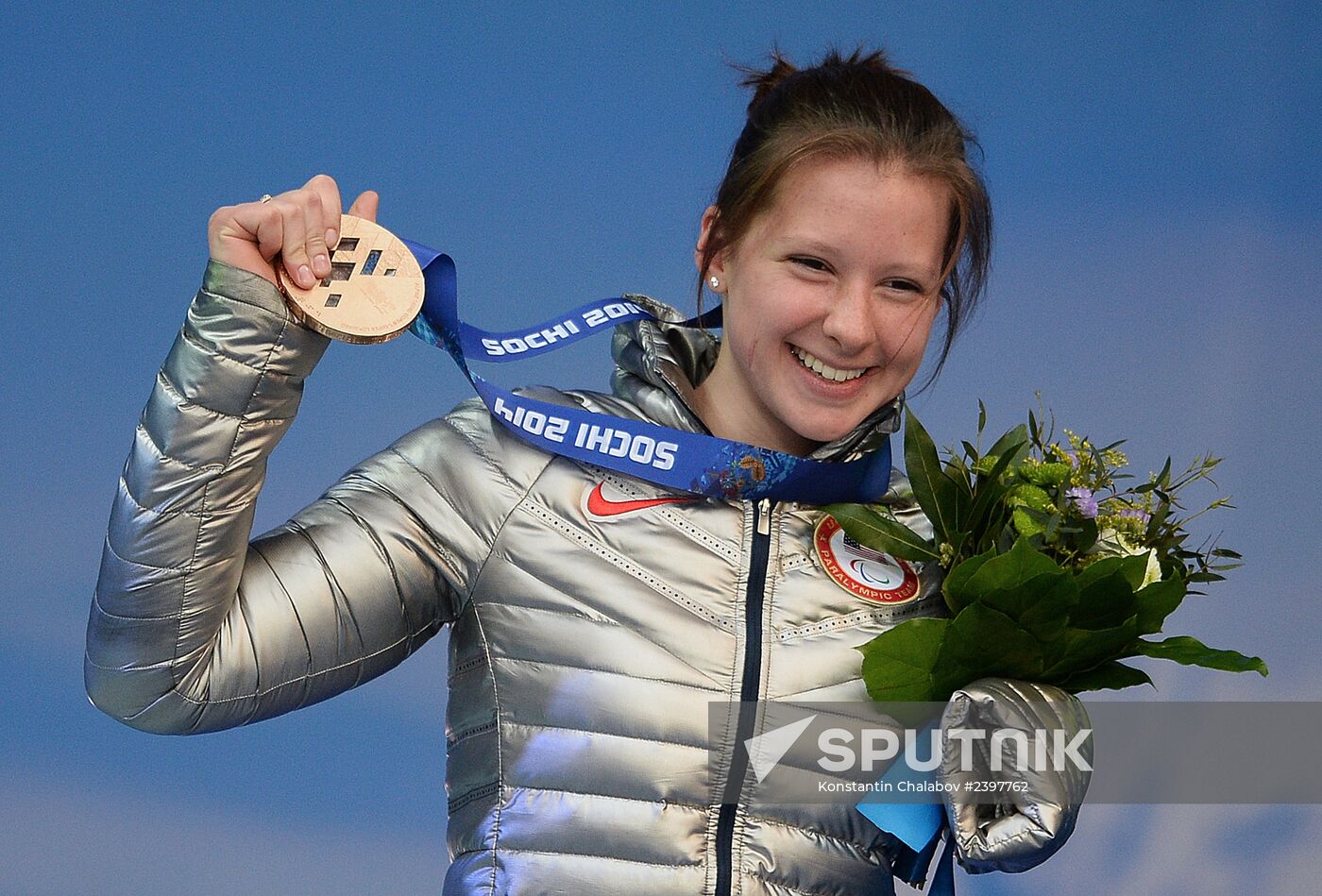 2014 Winter Paralympics. Medal ceremony. Day Eight