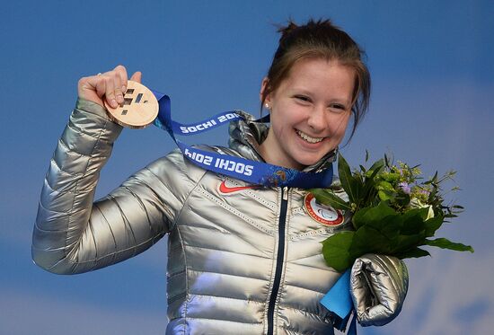 2014 Winter Paralympics. Medal ceremony. Day Eight