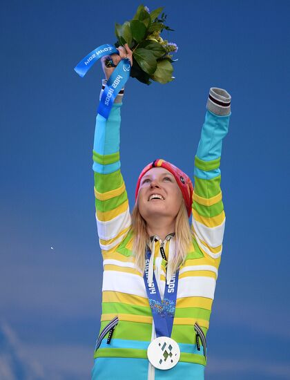 2014 Winter Paralympics. Medal ceremony. Day Eight