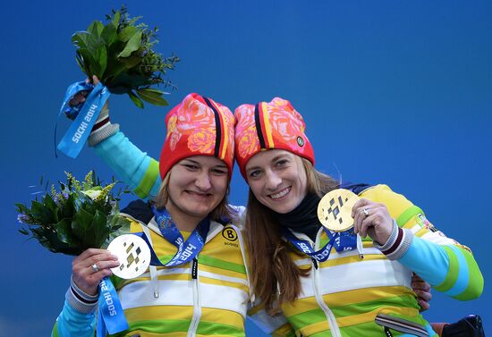 2014 Winter Paralympics. Medal ceremony. Day Eight