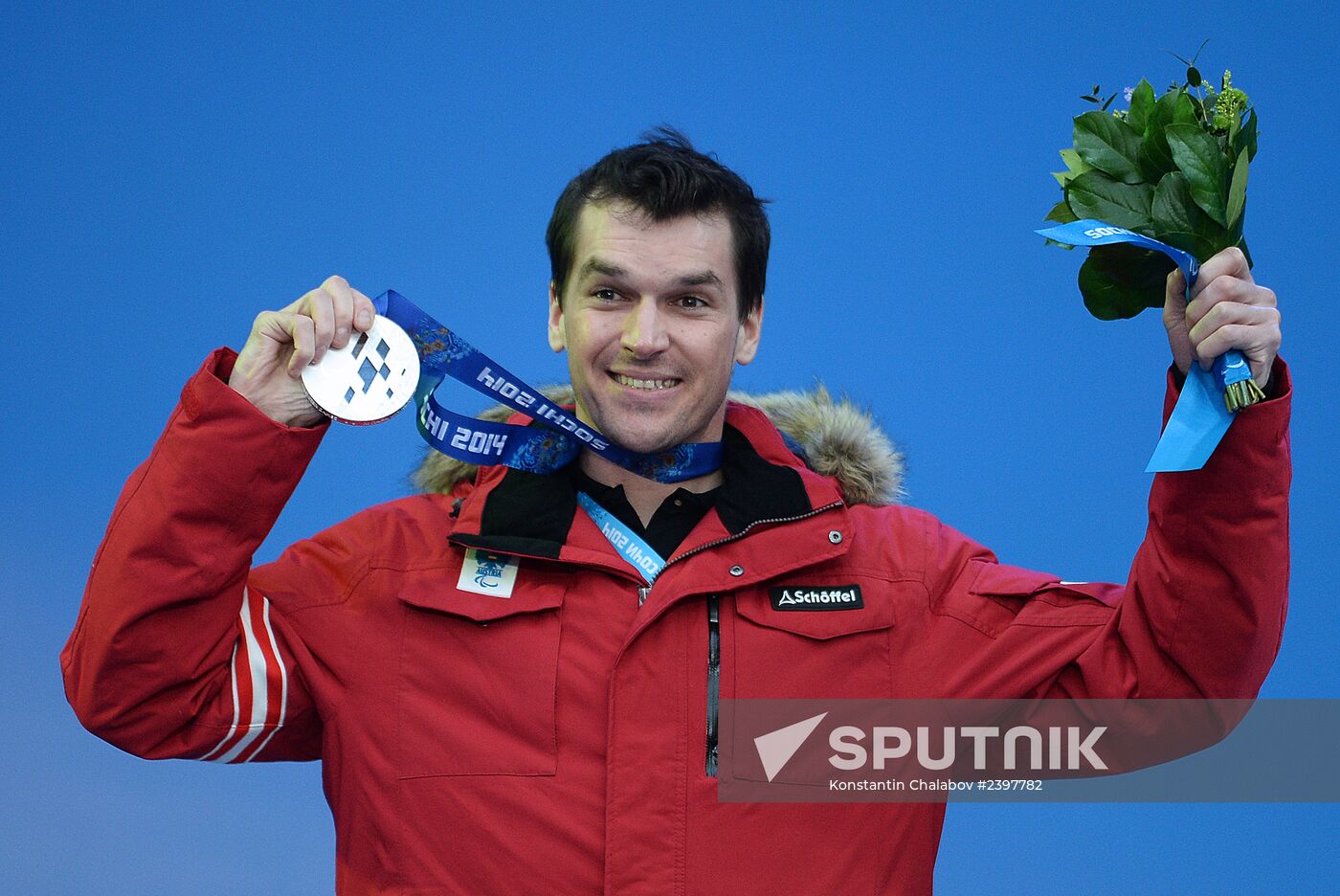 2014 Winter Paralympics. Medal ceremony. Day Eight