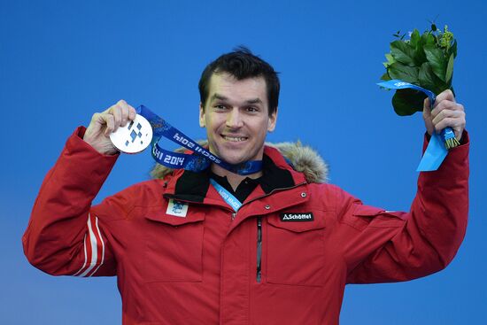 2014 Winter Paralympics. Medal ceremony. Day Eight