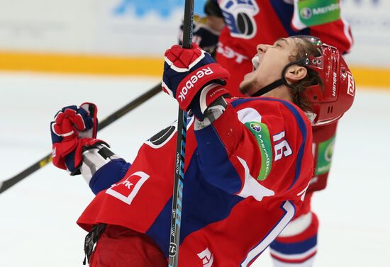 Kontinental Hockey League. Lokomotiv Yaroslavl vs. Dynamo Moscow